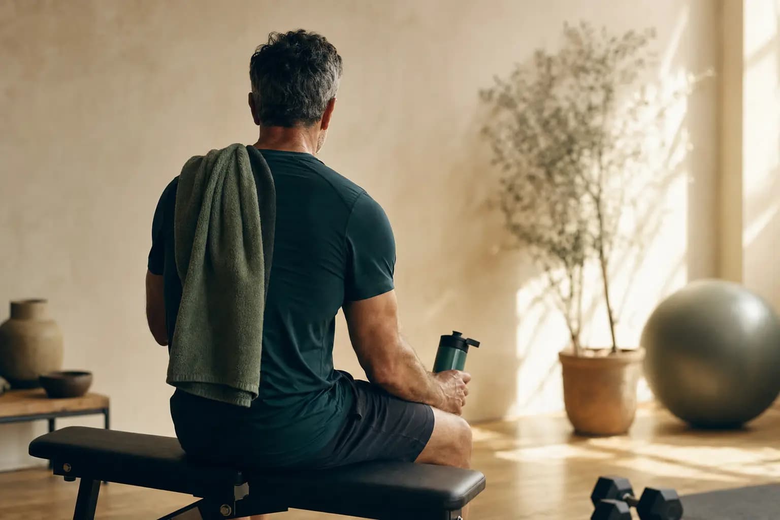 Training a lot and aging wrong
